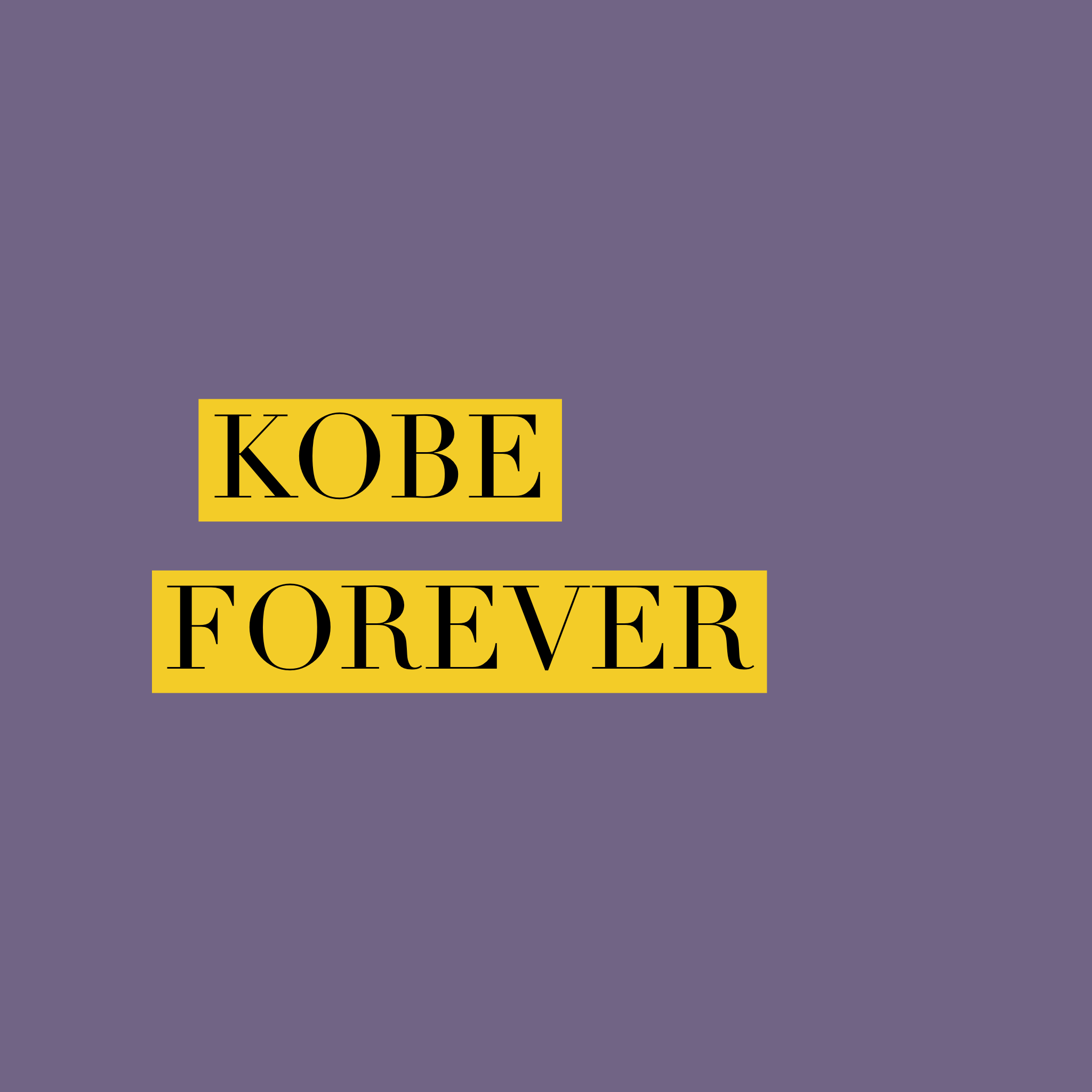 A Kobe Bryant Tribute